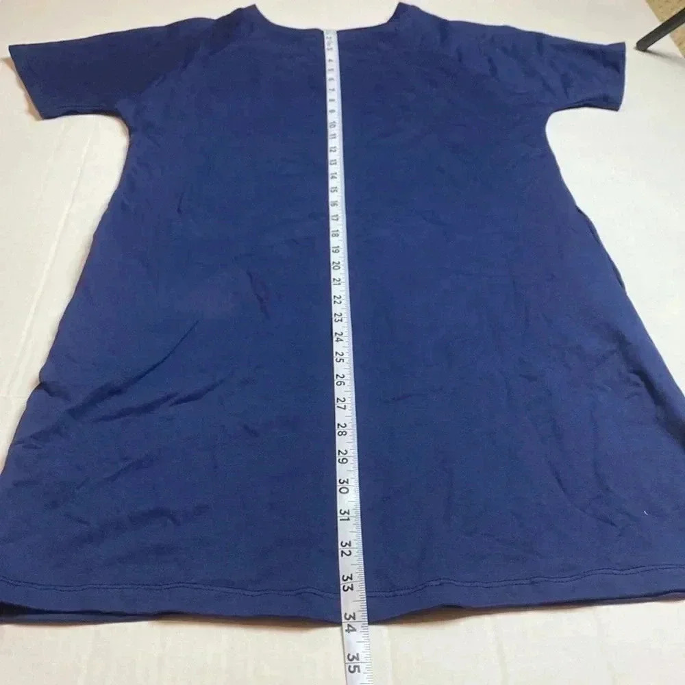Souk Indigo embellished T-shirt dress NWOT - Picture 4 of 9
